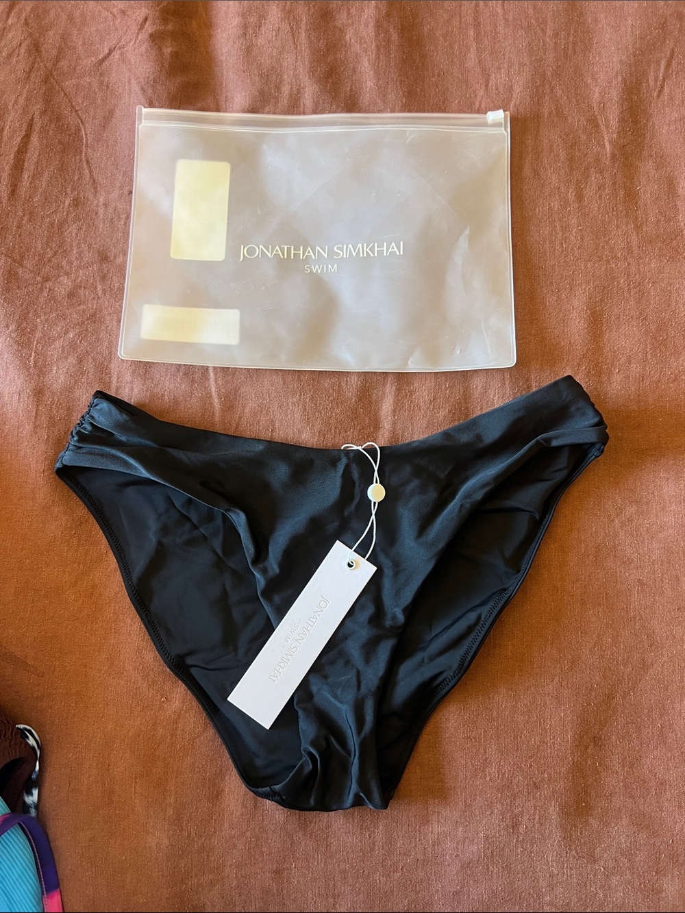 Jonathan Simkhai Black Bikini Bottom